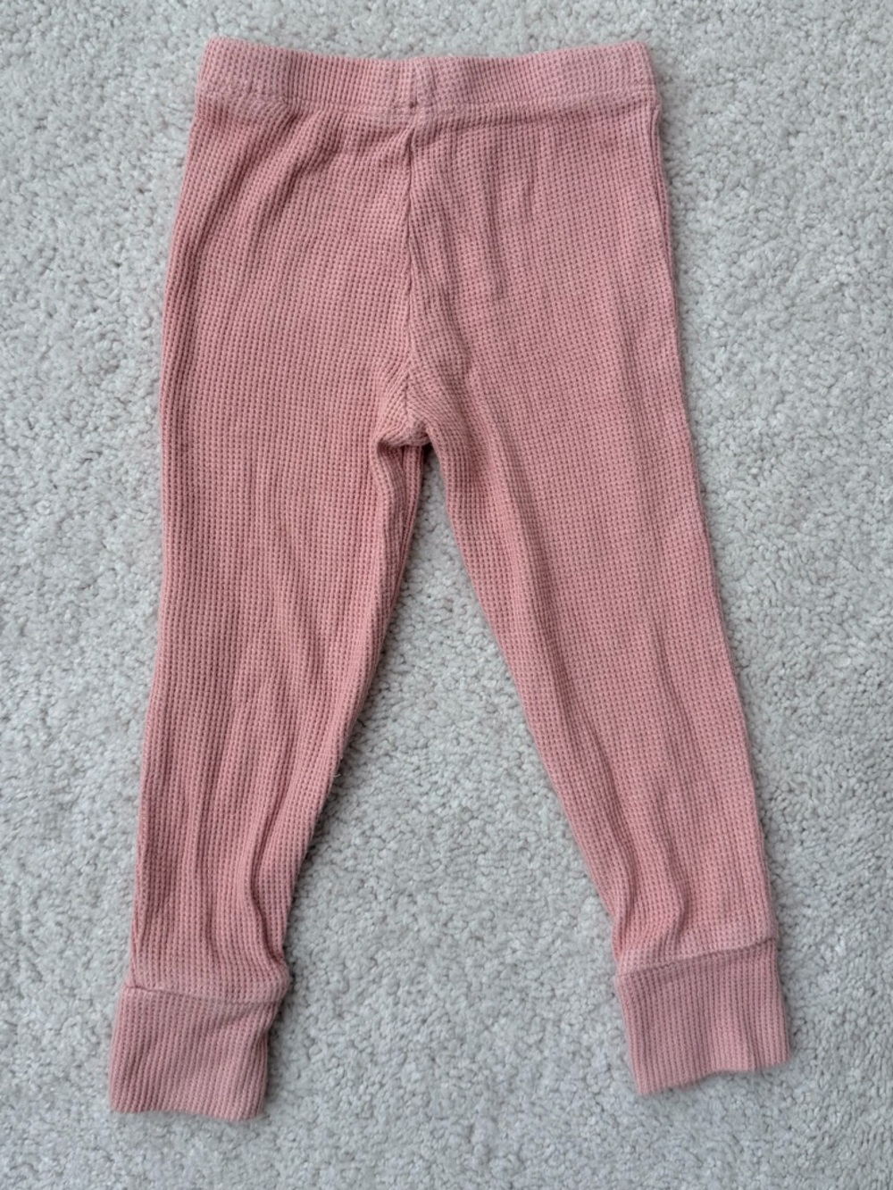 Posh Peanut Dusty Rose Waffle Knit Pajama Set - Picture 14 of 14